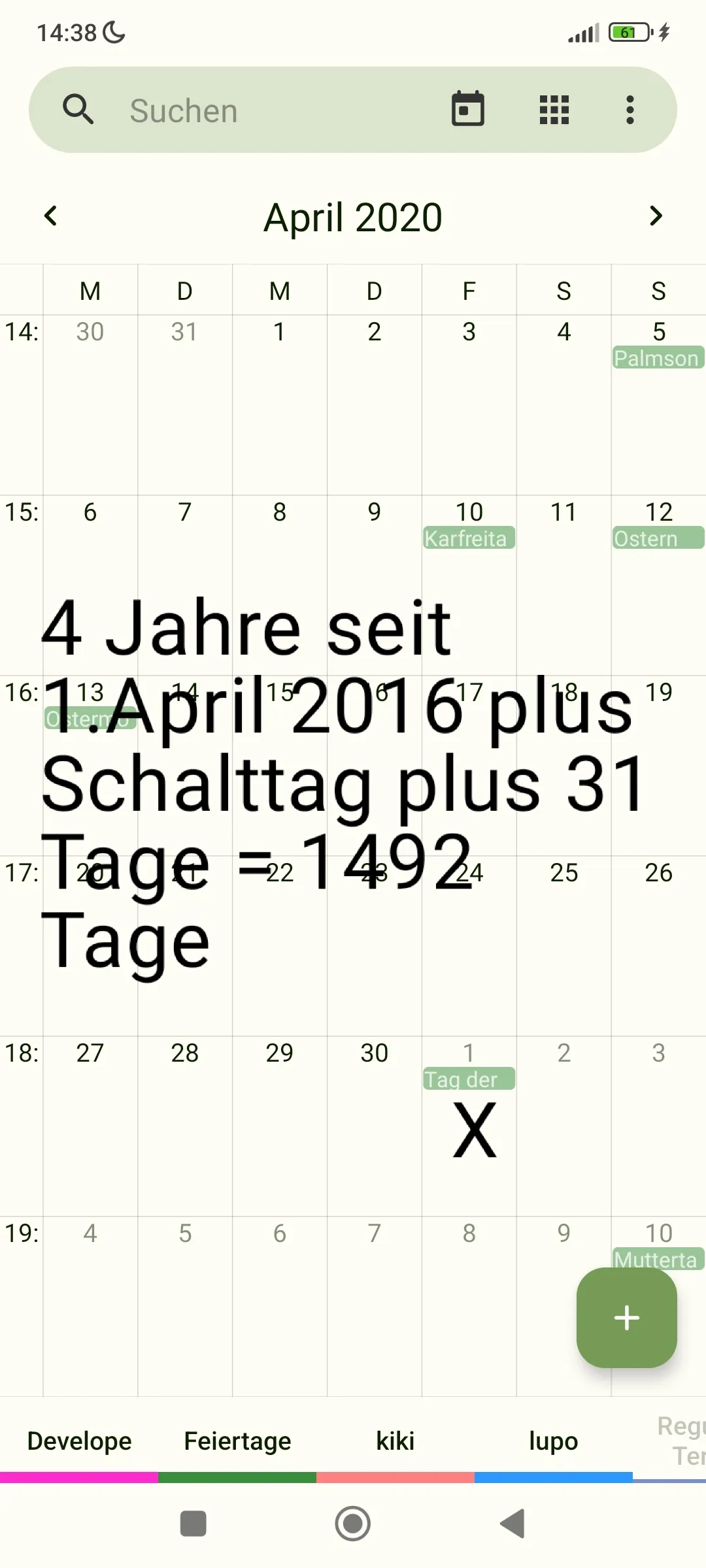 Gewohnheit ist die zweite Schwerkraft