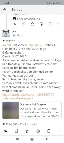 Erzählung und Meinung